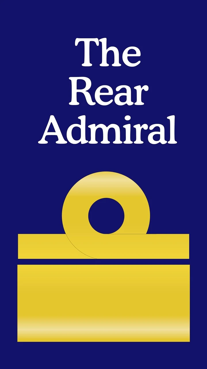 The Rear Admiral · Brand — original uploaded artwork
